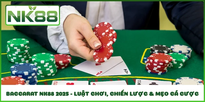 Baccarat NK88 2025 - Luật Chơi, Chiến Lược & Mẹo Cá Cược