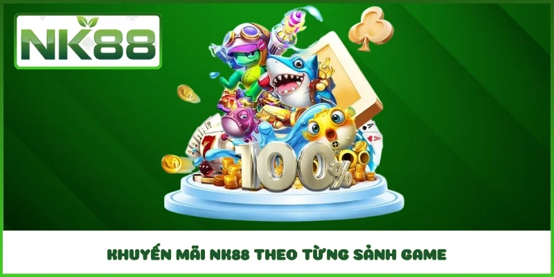Khuyến mãi NK88 theo từng sảnh game